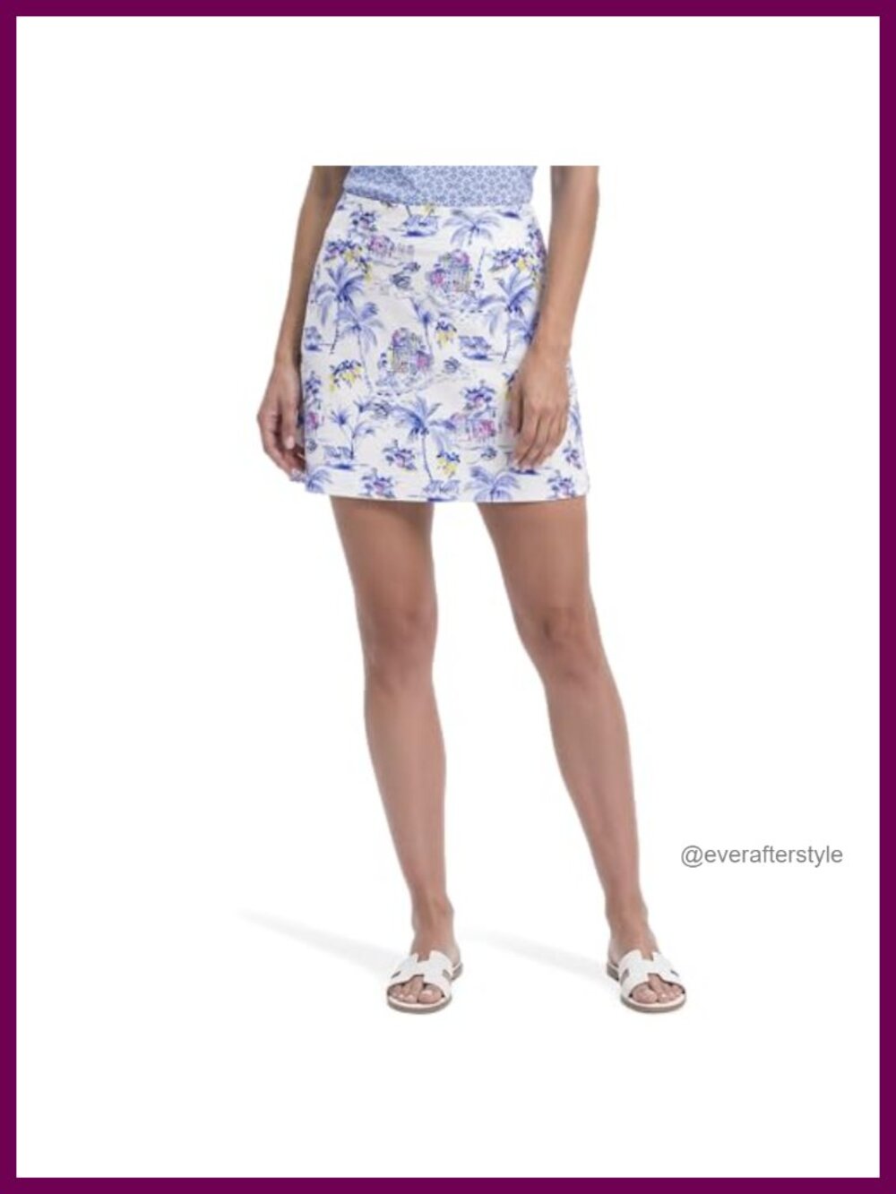 Women's Active A-Line Skort with Built-In Shorts, Slant Pockets, Stretch Fabric